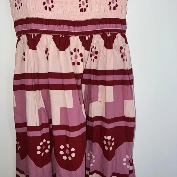 MADEWELL Theo Sleeveless Midi Dress xxs - Picture 6 of 14